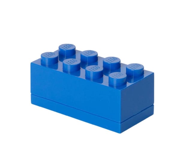 YAMANN LEGO Mini Box 8 niebieski - 422157 - zdjęcie