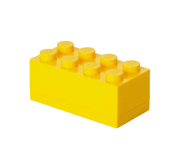 YAMANN LEGO Mini Box 8 żółty - 422158 - zdjęcie