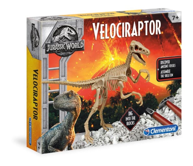 Clementoni Naukowa zabawa Velociraptor - 415258 - zdjęcie