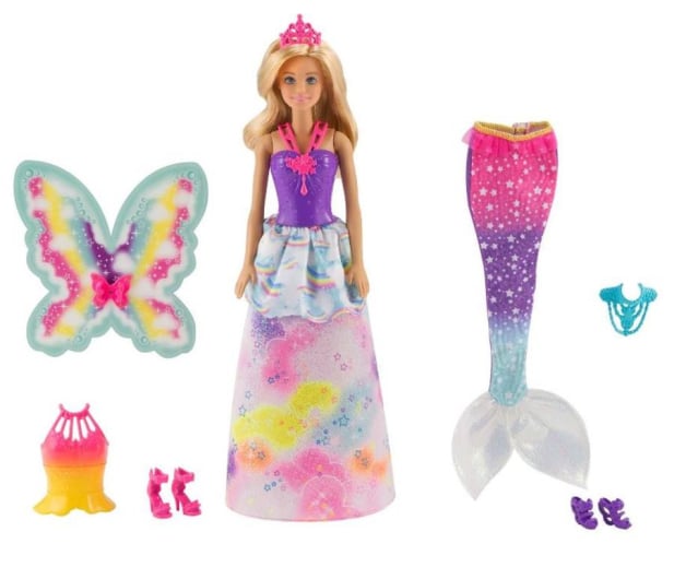 Barbie Dreamtopia Lalka z przemianą - 423053 - zdjęcie