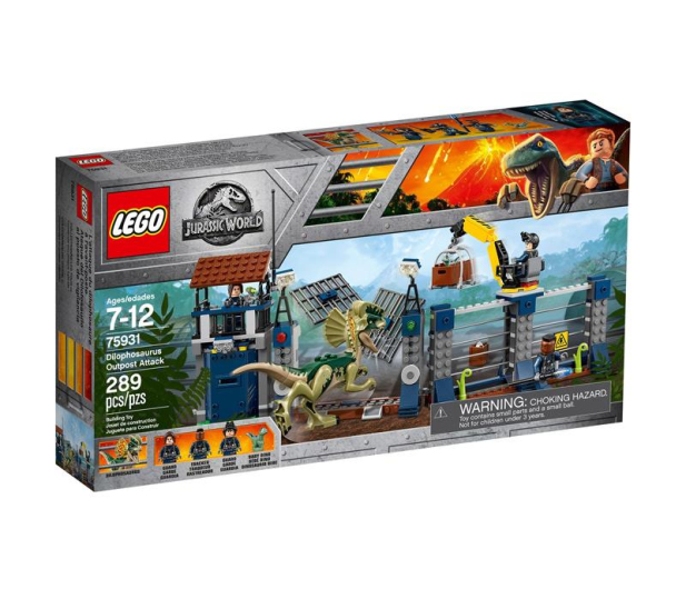 LEGO Jurassic World Atak dilofozaura na posterunek - 428231 - zdjęcie