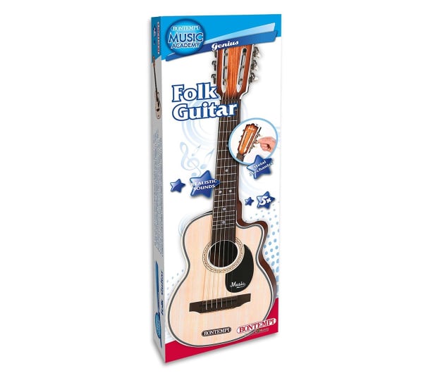 Bontempi PLAY Gitara akustyczna FOLK plastikowa - 415453 - zdjęcie 3