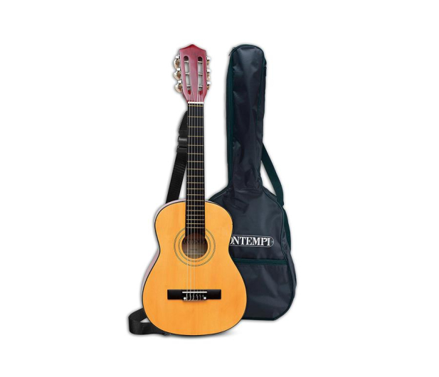 Bontempi PLAY Gitara drewniana 75 CM z paskiem i futerałem - 415431 - zdjęcie