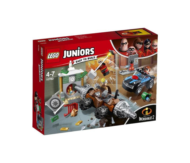 LEGO Juniors Napad Człowieka Szpadla Na Bank - 432450 - zdjęcie