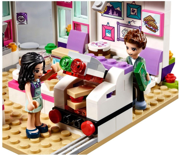 LEGO Friends Artystyczna kawiarnia Emmy - 395128 - zdjęcie 4