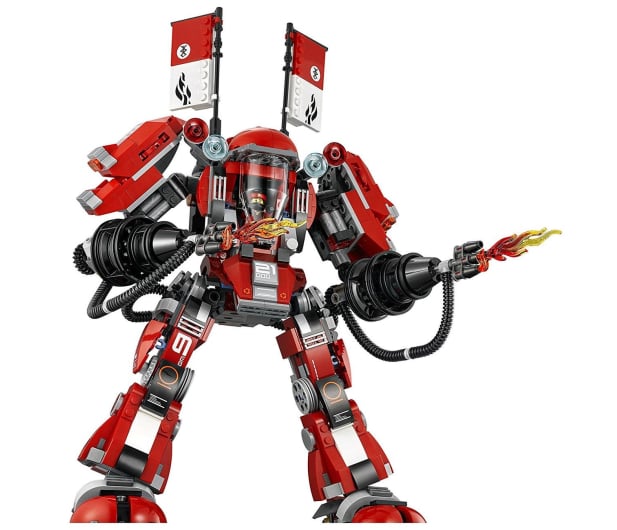 LEGO NINJAGO Movie Ognisty robot - 376707 - zdjęcie 5