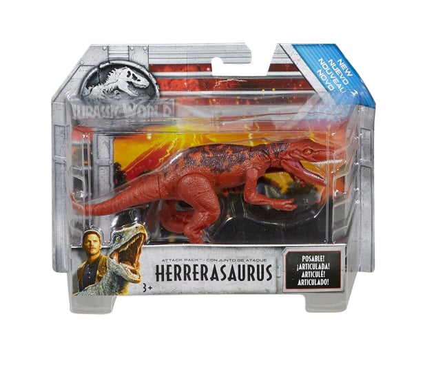 Mattel Jurassic World Atakujące dinozaury Herrerasaurus - 435571 - zdjęcie 4