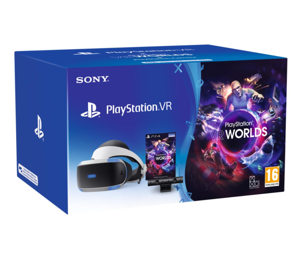 Sony PlayStation VR CUH-ZVR2+PS Camera V2+VR Worlds - 435493 - zdjęcie