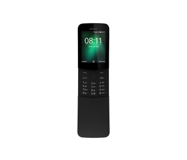 Nokia 8110 Dual SIM czarny - 436690 - zdjęcie 2