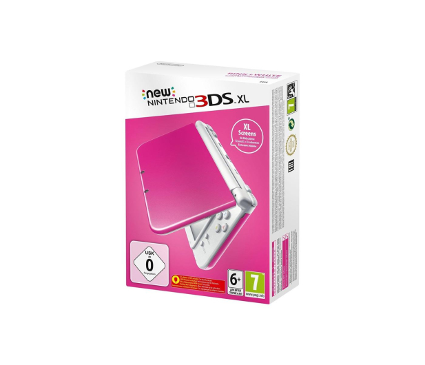 Nintendo New 3DS XL Pink + White - 333552 - zdjęcie
