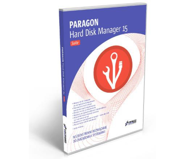Paragon Hard Disk Manager 15 Suite  - 431114 - zdjęcie