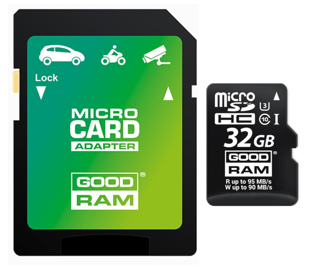 GOODRAM 32GB microSDHC zapis 90MB/s odczyt 95MB/s - 309240 - zdjęcie