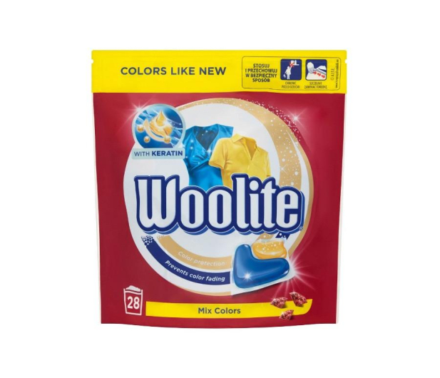 Woolite Colour żelowe kapsułki do prania 28 szt - 433366 - zdjęcie