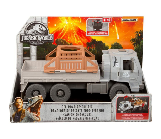 Mattel Jurassic World Ciężarówka Transporter - 433841 - zdjęcie 2