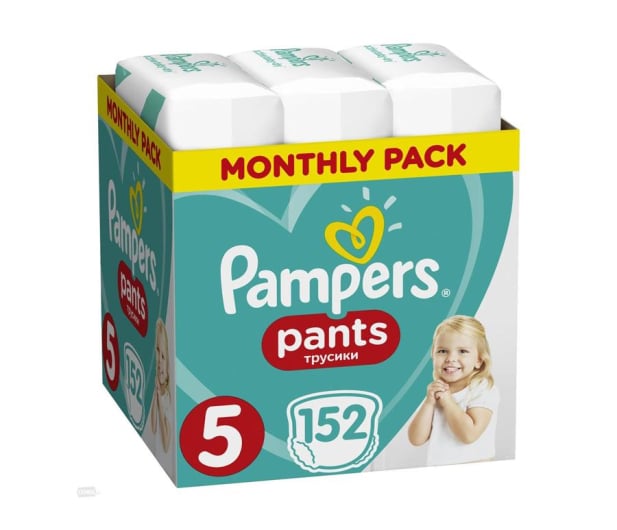 Pampers Pieluchomajtki Pants 5 Junior Na Miesiąc 152szt - 439018 - zdjęcie