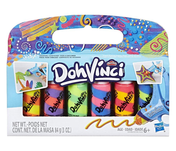 Play-Doh Doh Vinci 6-pak mieszany - 439276 - zdjęcie