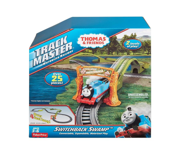 Fisher-Price Tomek i Przyjaciele Trackmaster Tomek na bagnie - 439115 - zdjęcie