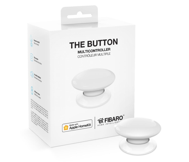 Fibaro The Button Biały (HomeKit) - 437987 - zdjęcie