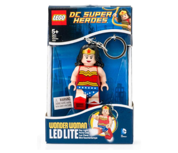 YAMANN LEGO DC Super Heroes Wonder Woman brelok z latarką - 417669 - zdjęcie