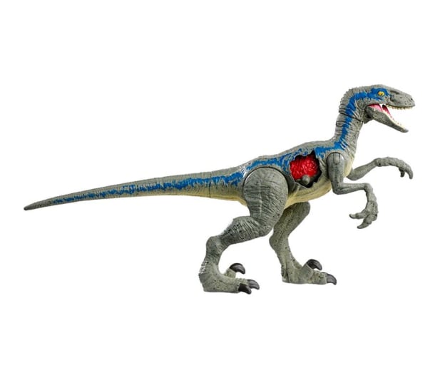 Mattel Jurassic World Ranny Velociraptor Blue - 440299 - zdjęcie 3