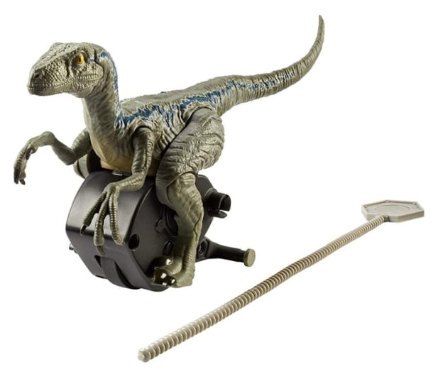 Mattel Jurassic World Biegnący Velociraptor Blue - 440292 - zdjęcie