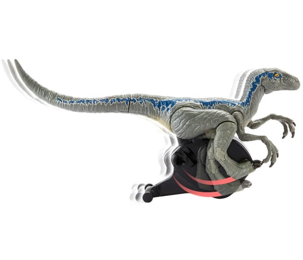 Mattel Jurassic World Biegnący Velociraptor Blue - 440292 - zdjęcie 3