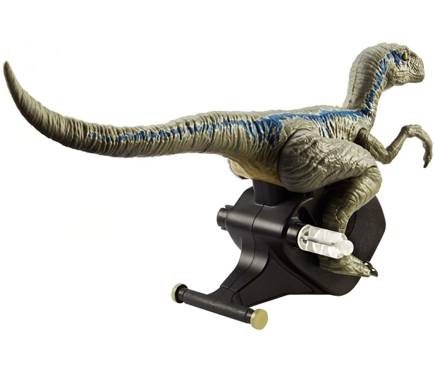 Mattel Jurassic World Biegnący Velociraptor Blue - 440292 - zdjęcie 4