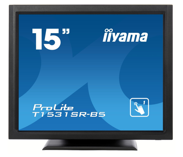 iiyama T1531SR-B5 dotykowy czarny - 440234 - zdjęcie 2