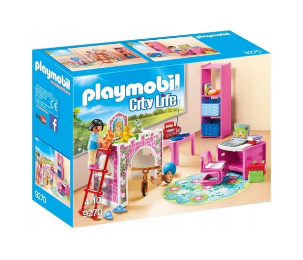 PLAYMOBIL Kolorowy pokój dziecięcy - 440741 - zdjęcie