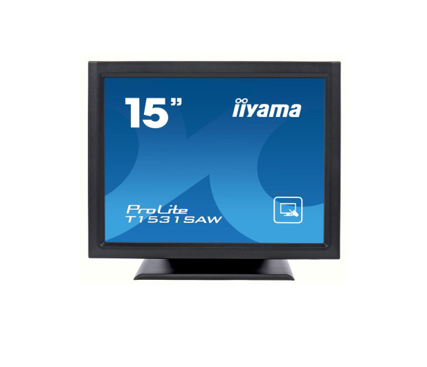 iiyama T1531SAW-B5 dotykowy czarny - 440244 - zdjęcie