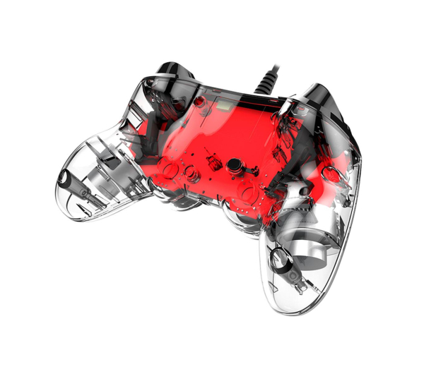 Nacon PS4 Compact Controller Light Red - 440789 - zdjęcie 5
