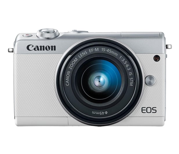 Canon EOS M100 EF-M 15-45mm IS STM biały + Irista 50GB - 440426 - zdjęcie 8