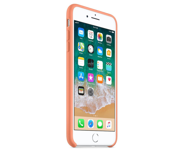 Apple Silicone Case do iPhone 7/8 Plus Peach - 438239 - zdjęcie 2