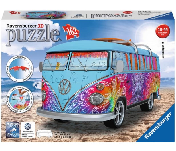 Ravensburger Puzzle 3D 162el VW Bus T1 Indian Summer - 413830 - zdjęcie 3