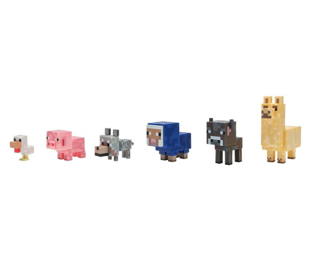 TM Toys Minecraft zestaw młodych zwierzątek domowych - 444321 - zdjęcie