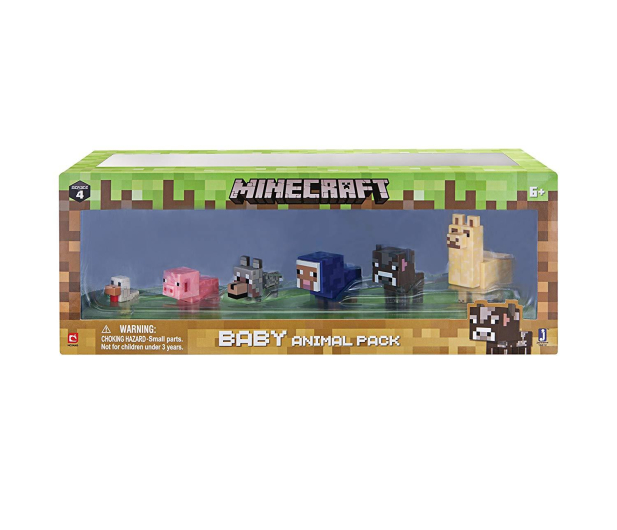 TM Toys Minecraft zestaw młodych zwierzątek domowych - 444321 - zdjęcie 2