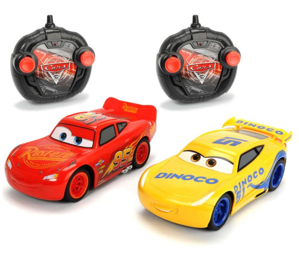 Dickie Toys Disney Cars 3 Zygzak McQueen i Cruz RC - 444757 - zdjęcie