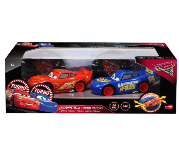 Dickie Toys Disney Cars 3 2-pack Zygzak McQueen RC - 444755 - zdjęcie 2