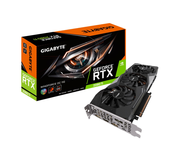 Gigabyte GeForce RTX 2080 Ti WINDFORCE OC 11GB GDDR6 - 445411 - zdjęcie