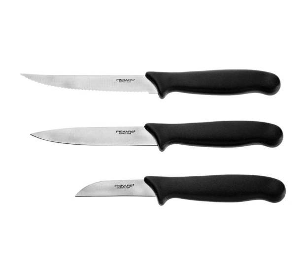 Fiskars Essential Zestaw komplet noży do warzyw 1023785 - 441816 - zdjęcie