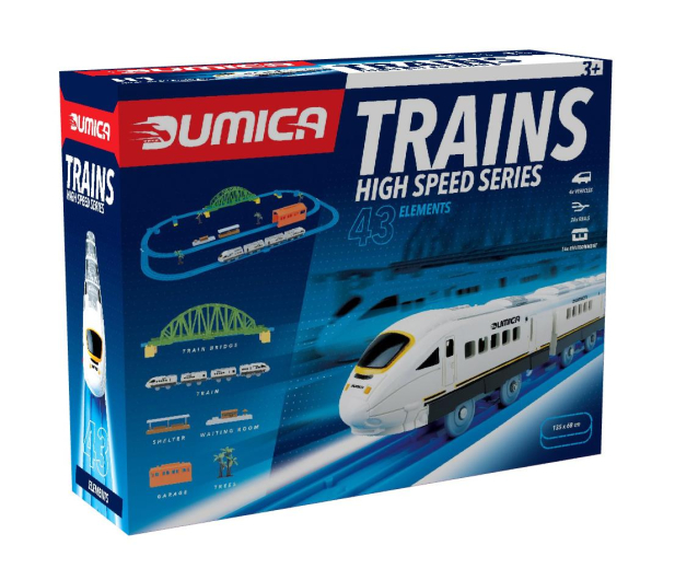 Dumel Dumica Zestaw Deluxe High Speed Train H1 20330 - 418466 - zdjęcie