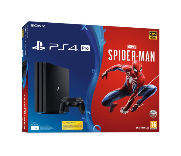 Sony Playstation 4 PRO 1TB + Spider-Man - 436876 - zdjęcie