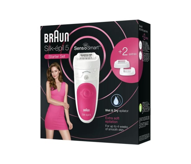 Braun Silk-épil 5-500 Pink SensoSmart - 447126 - zdjęcie 5