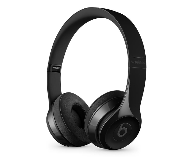 Apple Solo3 Wireless On-Ear błyszczące czarne - 446930 - zdjęcie