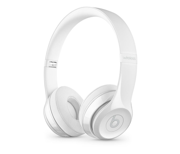 Apple Solo3 Wireless On-Ear błyszczące białe - 446932 - zdjęcie