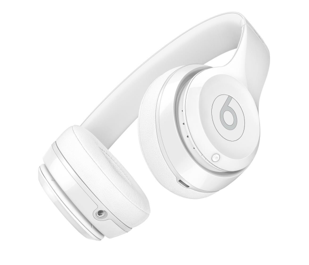 Apple Solo3 Wireless On-Ear błyszczące białe - 446932 - zdjęcie 6