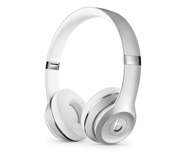 Apple Beats Solo3 Wireless On-Ear srebrne - 446941 - zdjęcie