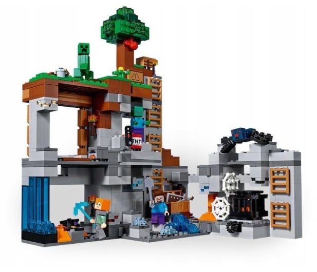 LEGO Minecraft Przygody na skale macierzystej - 442591 - zdjęcie 3