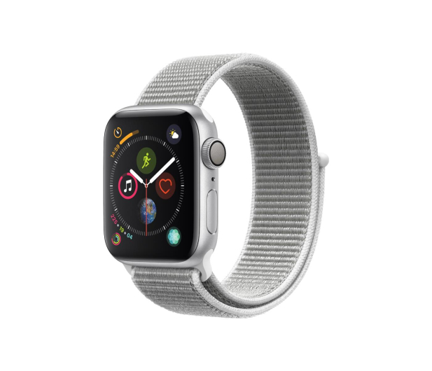 Apple Watch 4 40/Silver Aluminium/Seashell GPS - 448661 - zdjęcie