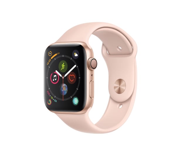 Apple Watch 4 44/Gold Aluminium/Pink Sport GPS - 448664 - zdjęcie